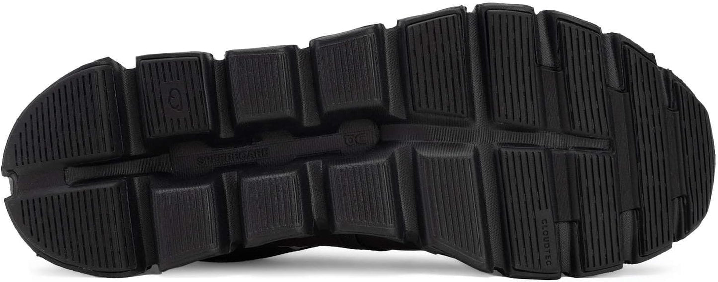 On Men's Cloud 6 Waterproof Sneaker, Thorn/Black, 9