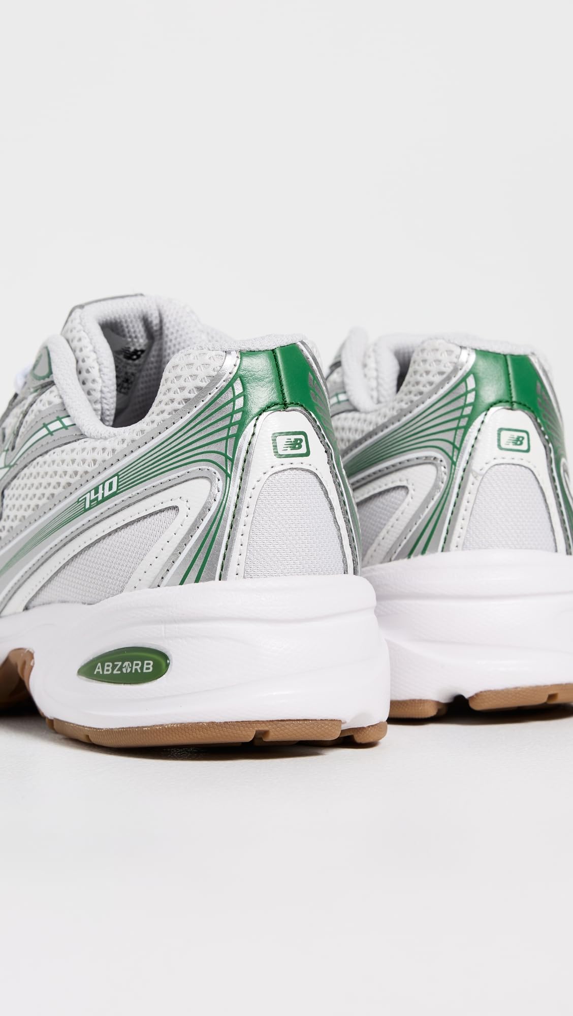 mens new balance 740 (grey matter/alpine green)