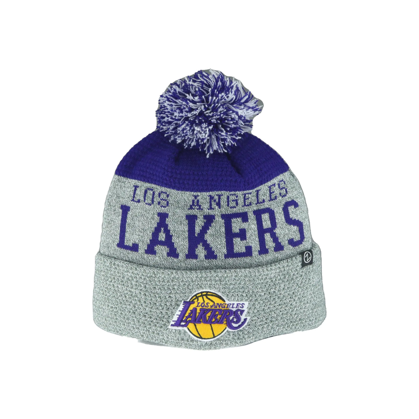 ZHATS Standard NBA Officially Licensed Beanie Pom Ozone Grey One Size
