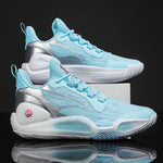 Men's Basketball Shoes with Rubber Sole and Cushioning