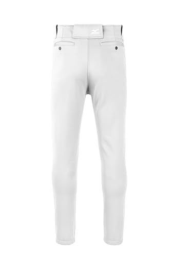 Mizuno Adult Men's Premier Players Baseball Pant, White, Small