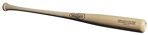 Louisville Slugger Genuine Mix Unfinished Natural Clear Baseball Bat - 33