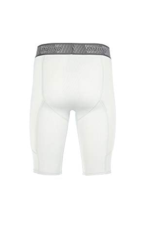 Mizuno Aero Vent Padded Sliding Short, White, Medium