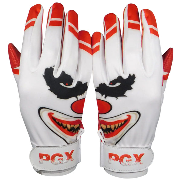 PGX Crazy Clown Baseball Batting Gloves (Adult Medium)