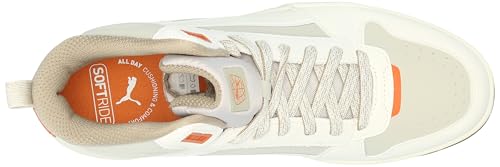 PUMA Men's RBD Tech Mid Shoes, Desert Dust-Frosted Ivory-Maple Syrup, 9.5