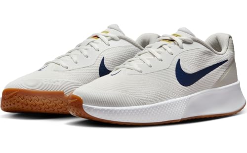 Nike Vapor Lite 3 Women's Hard Court Tennis Shoes (FZ2156-100, Summit White/Light Bone/Gum Medium Brow) Size 8.5
