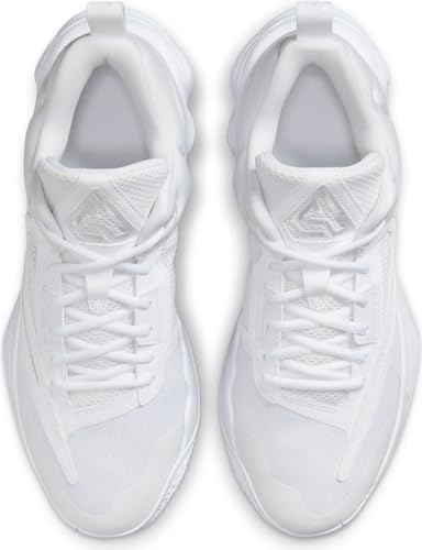 Nike Giannis Immortality 3 Basketball Shoes (DZ7533-102, White/White/White) Size 12
