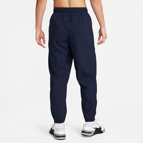 Nike Men's Form Dri-Fit Tapered Versatile Pants, Obsidian/Black/Reflective Silver