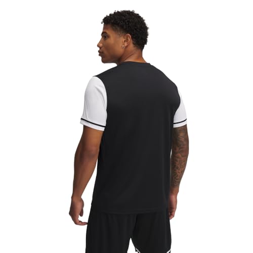 Under Armour Men's Challenger Jersey, (001) Black/White/White, Medium