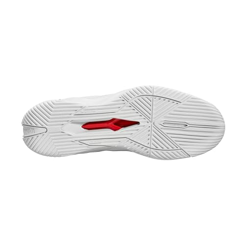 Wilson Rush Pro 4.5 Men's Tennis Shoe, White/Black, Size 11