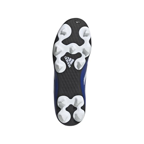 adidas Goletto Firm Ground Soccer Shoe, Team Royal Blue/White/Black, 1 US Unisex Little Kid