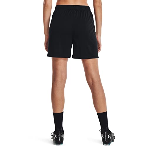 Under Armour Women's Golazo 3.0 Shorts, Black (001)/White, Medium