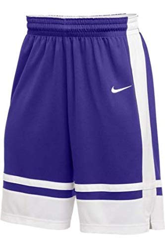 Nike Men's Elite Basketball Practice Short (US, Alpha, Small, Regular, Regular, Purple)