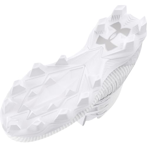 Under Armour Men's Highlight Franchise RM 2.0, (100) White/White/Metallic Silver, 6.5, US