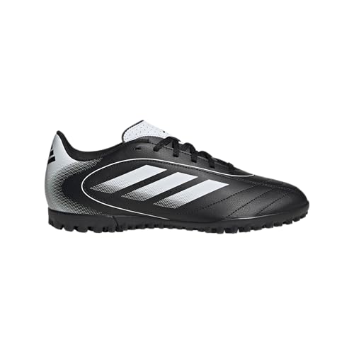 adidas Unisex Goletto IX Turf Sneaker, Black/White/Black, 8 US Men