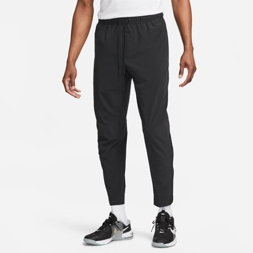 Nike Men's Unlimited Dri-FIT Tapered Versatile Pants, Black/Black/Black