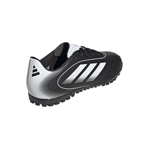 adidas Unisex Goletto IX Turf Sneaker, Black/White/Black, 8 US Men