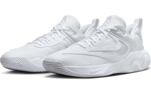 Nike Giannis Immortality 3 Basketball Shoes (DZ7533-102, White/White/White) Size 12