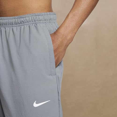 Nike Mens Dri-Fit Running Pants Joggers M Gray