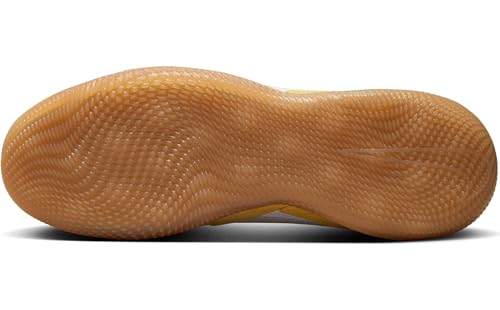 NIKE Men's Soccer Low, Saturn Gold White Gum Light Brown, 7.5