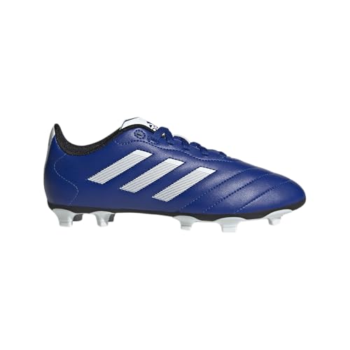 adidas Goletto Firm Ground Soccer Shoe, Team Royal Blue/White/Black, 1 US Unisex Little Kid