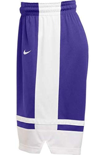 Nike Men's Elite Basketball Practice Short (US, Alpha, Small, Regular, Regular, Purple)
