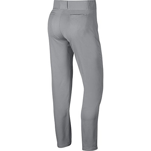 NIKE Men's Core Baseball Pants, Wolf Grey/Black, Small