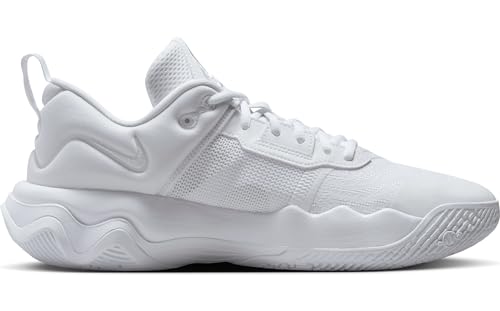 Nike Giannis Immortality 3 Basketball Shoes (DZ7533-102, White/White/White) Size 12
