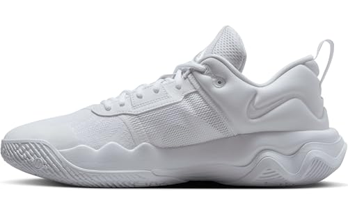 Nike Giannis Immortality 3 Basketball Shoes (DZ7533-102, White/White/White) Size 12
