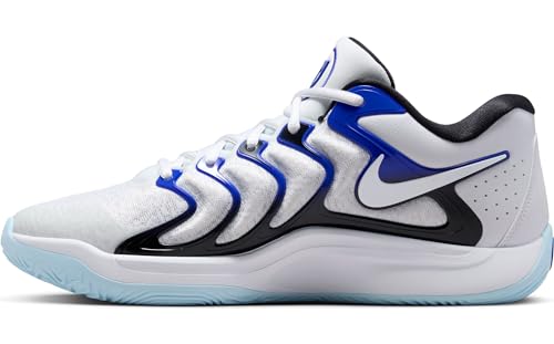 KD17 Basketball Shoes (FJ9487-100, White/Black/Game Royal/White) Size 11.5