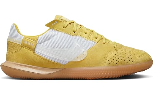 NIKE Men's Soccer Low, Saturn Gold White Gum Light Brown, 7.5