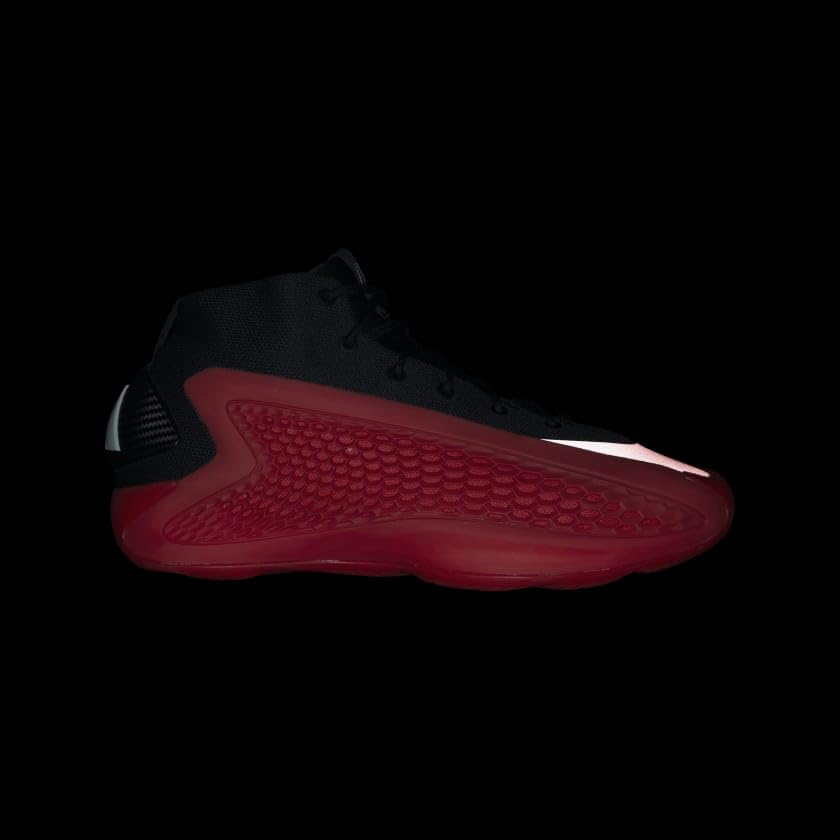 Anthony Edwards 1 Pure Ruby Mid Basketball Shoes