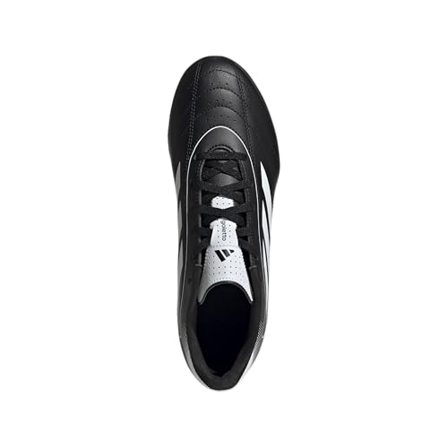 adidas Unisex Goletto IX Turf Sneaker, Black/White/Black, 8 US Men