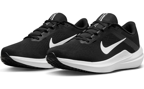 Nike Mens AIR Winflo 10, BLACK/WHITE-BLACK, 10 UK (11 US)