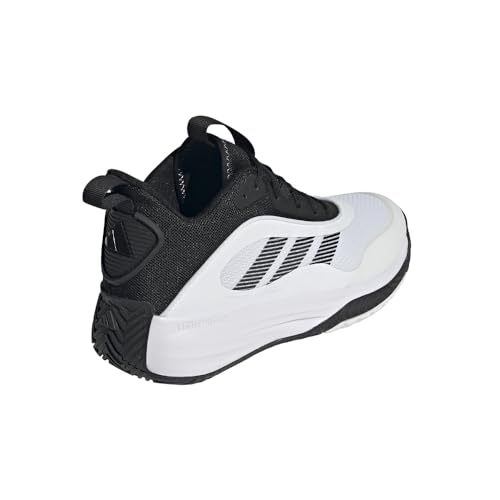adidas Men's Own The Game 3.0 Basketball Sneaker, White/Black/Black, 11