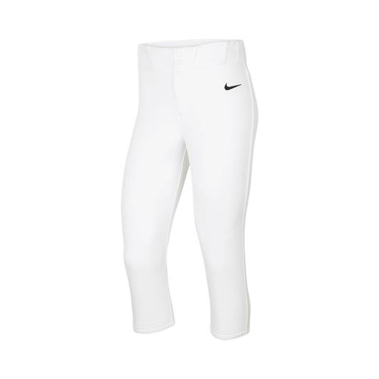 Nike Women's Vapor Select2 Softball Baseball Pants White/Black #HF7745-100 - Size Women's Medium