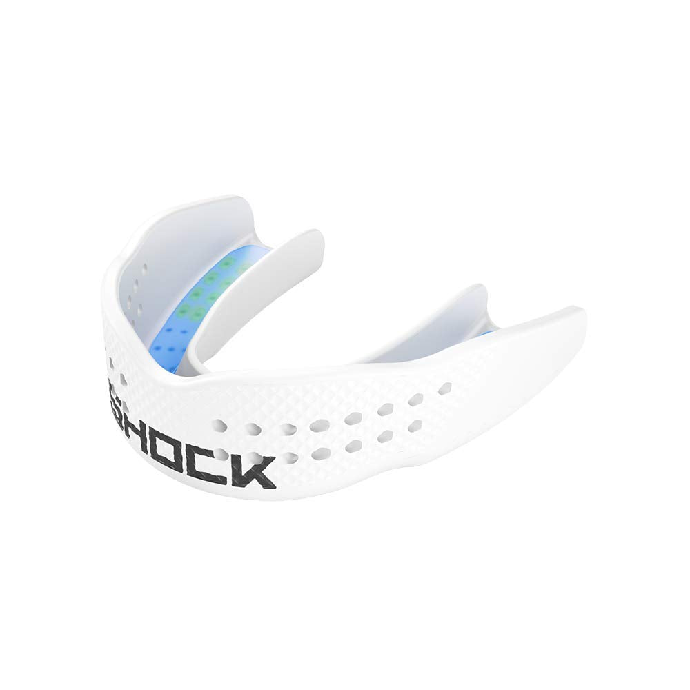 Shock Doctor Mouth Guard - Sports Mouth Guard for Football Mouth Guards, Breathable Low Profile Custom Fit for Basketball, Lacrosse, Hockey & More