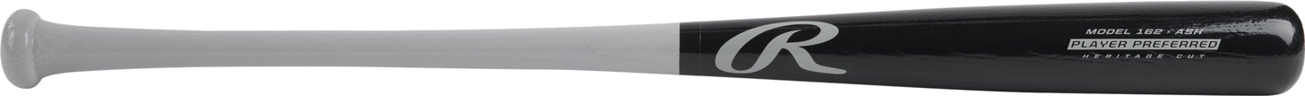 Rawlings | PLAYER PREFERRED Wood Baseball Bat | Youth - 162Y Profile | Ash - 29"