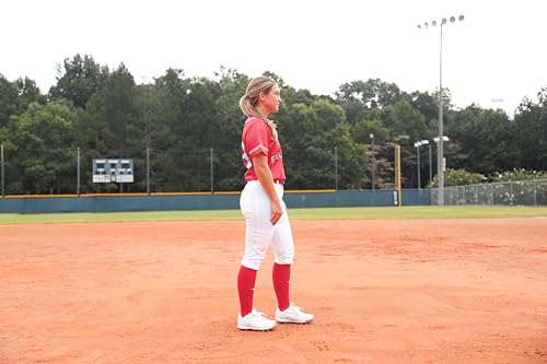 Mizuno Womens Prospect Softball Pant, White, Medium US
