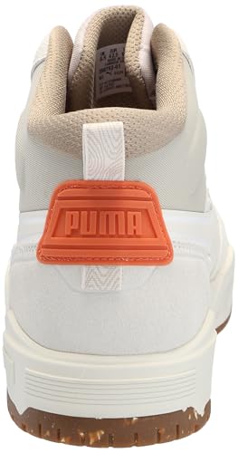 PUMA Men's RBD Tech Mid Shoes, Desert Dust-Frosted Ivory-Maple Syrup, 9.5