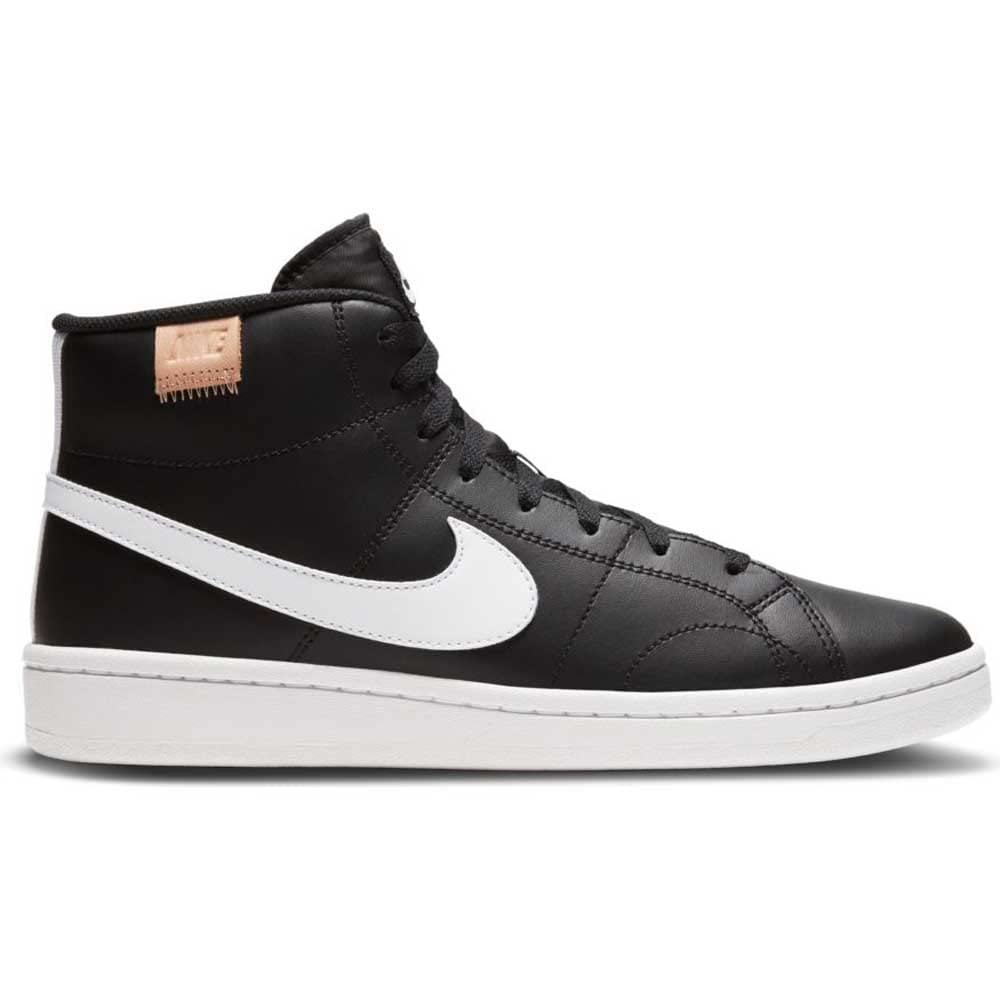 NIKE Men's Court Royale 2 MID Tennis Shoe, Black White Onyx, 11