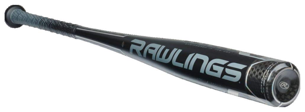 Rawlings 2020 Velo ACP BBCOR Baseball Bat, 32 inch (-3), Black, Silver