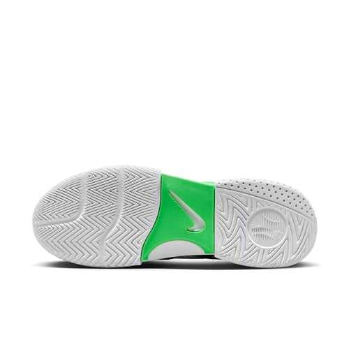 Nike Men's Tennis Shoes, White Poison Green Black, 12
