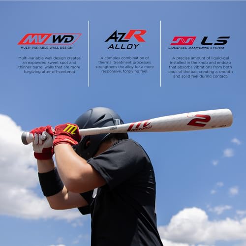 Marucci CATX2 Senior League Bat, 2 3/4" Barrel, -10 Drop, USSSA, Balanced