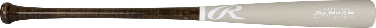 Rawlings | Big Stick Elite Wood Baseball Bat | 110 Profile | Maple/Bamboo Composite - 33"
