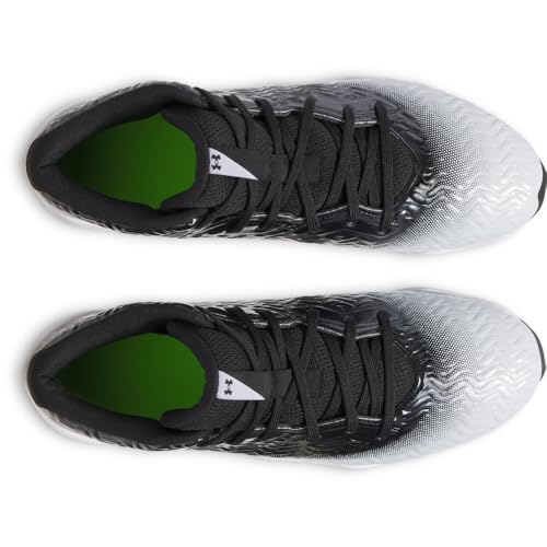Under Armour Men's Spotlight Hammer RM, (001) Black/White/White, 7, US