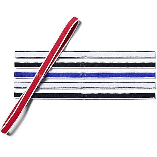 Under Armour Women's Mini Headbands 6-Pack , Red (600)/White , One Size Fits All