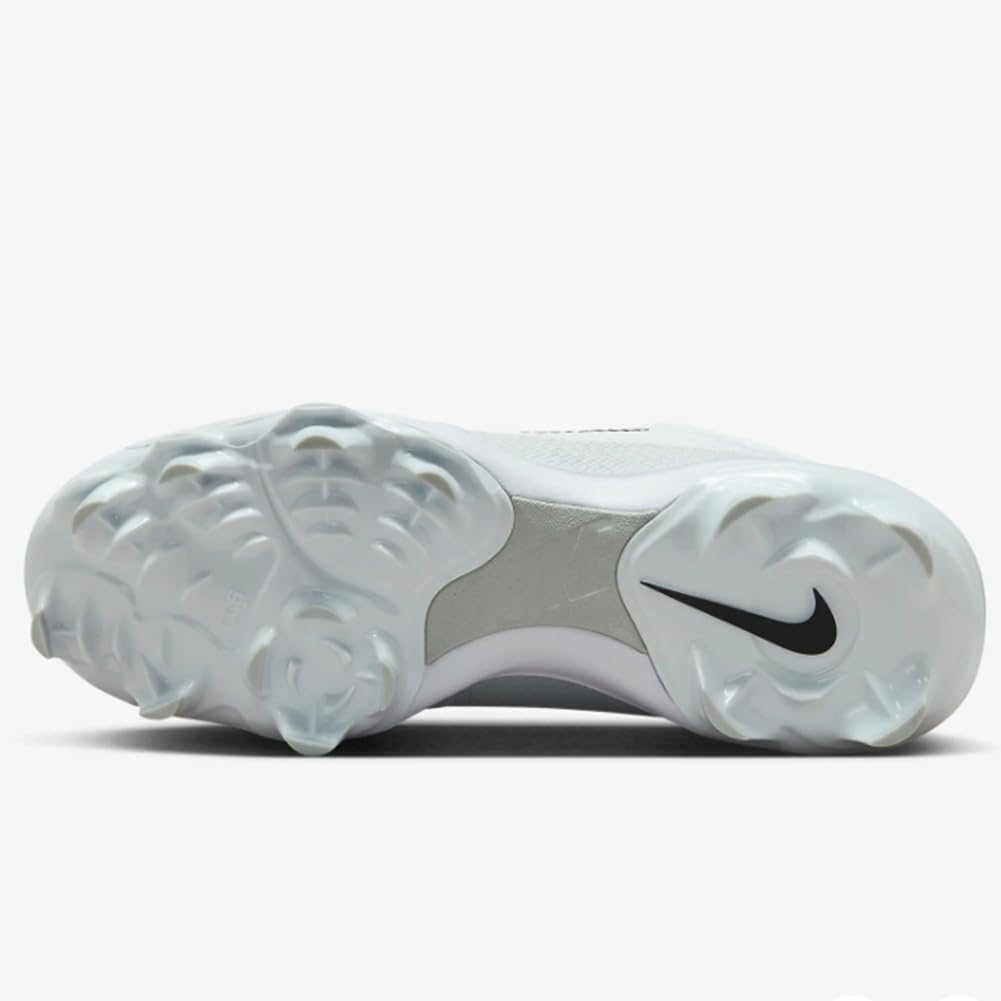Nike Force Trout 9 Pro Low Rubber Baseball Cleats SZ 14 White | Black