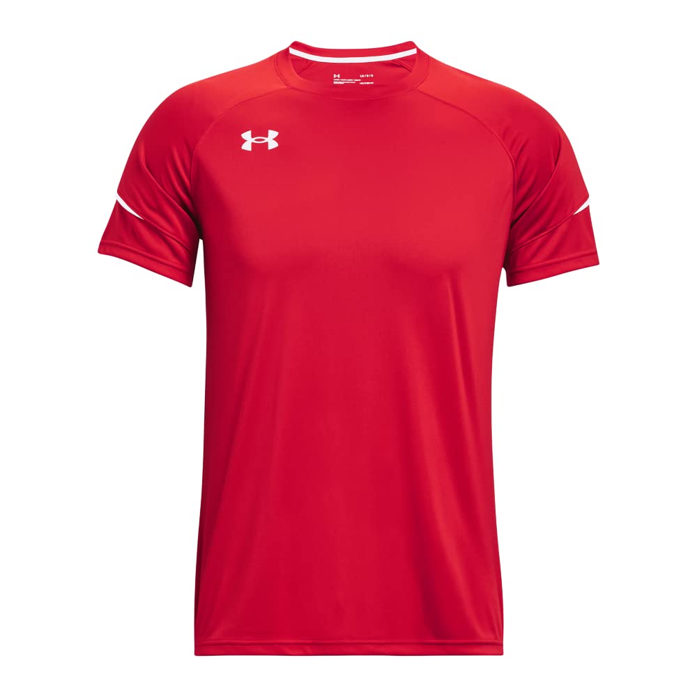 Under Armour Men's Golazo 3.0 Jersey, Red (600)/White, Large