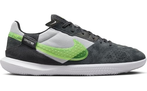 Nike Streetgato Low-Top Soccer Shoes (DC8466-012, Black/Volt) Size 10.5
